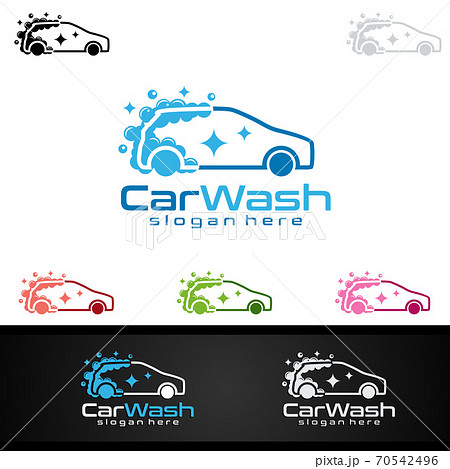 Car Wash Logo, Cleaning Car, Washing and Service Vector Logo Design Car Wash Logo, Cleaning Car, Washing and Service Vector Logo Design 70542496