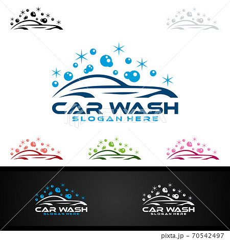 Car Wash Logo, Cleaning Car, Washing and Service Vector Logo Design Car Wash Logo, Cleaning Car, Washing and Service Vector Logo Design 70542497