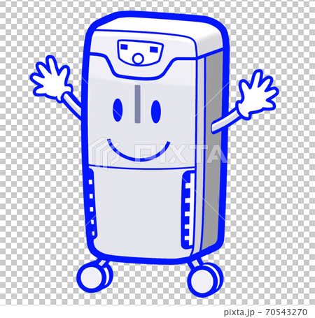 加湿器のキャラクター 70543270