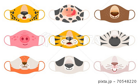 animal face masks covid