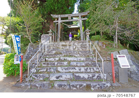 豊後街道にある大分市指定有形文化財丸山神社 70548767