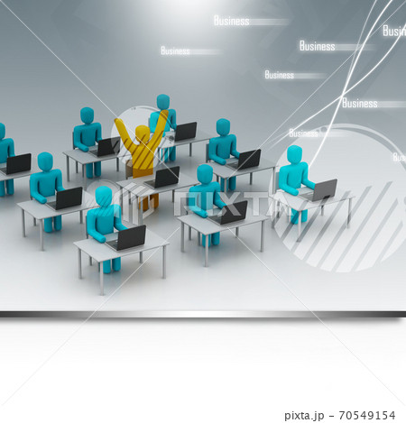 People working office in abstract design. People working office in abstract design. 70549154