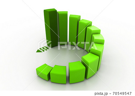 Business growth  graph 70549547