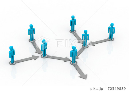 Business network. 70549889