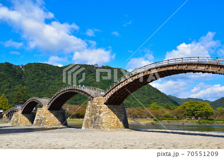錦帯橋　岩国城 70551209