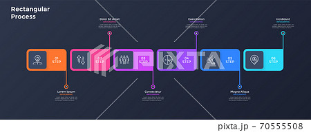 Modern Infographic Vector Template 70555508