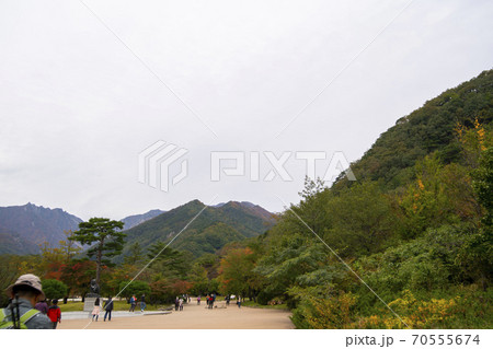 雪岳山 山 風景 70555674