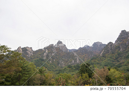 雪岳山 山 秋 70555704
