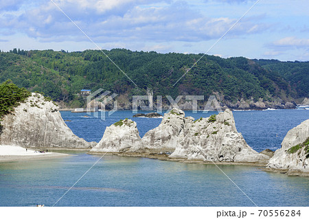 岩手県宮古市　浄土ヶ浜 70556284