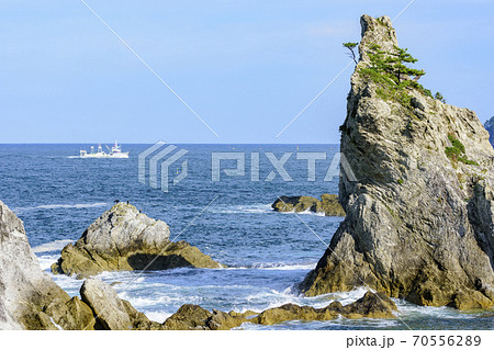 岩手県宮古市　浄土ヶ浜 70556289