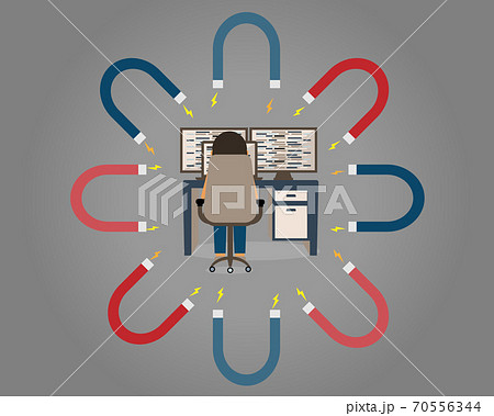 High demand in developer jobs vector 70556344