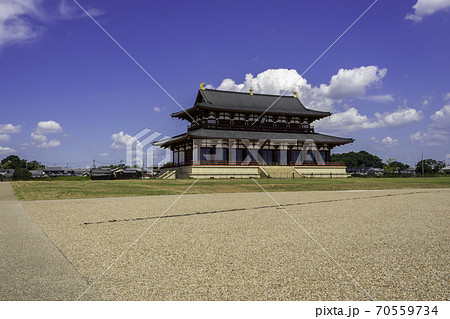 平城京跡歴史公園　大極殿　奈良県奈良市 70559734
