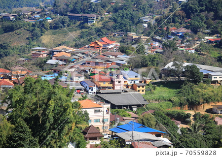 Satikhiri village in northern thailand: rural scenery 70559828