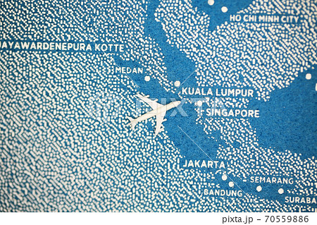 travel painted map with the plane travel painted map with the plane 70559886