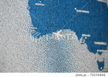 travel painted map with the plane travel painted map with the plane 70559889