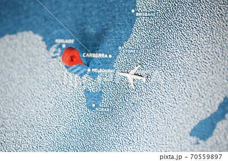 travel painted map with the plane travel painted map with the plane 70559897