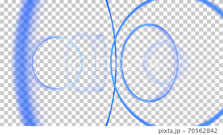 CG circle: Multiple rotating rings - Stock Illustration [70562842] - PIXTA