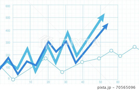 Financial chart Financial chart 70565096