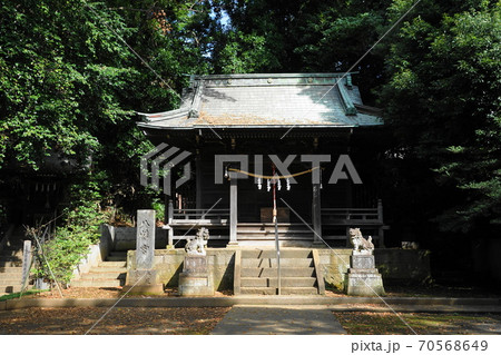 10月　世田谷194岡本八幡神社 70568649