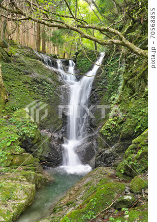【出会い滝】 徳島県名西郡神山町上分 【出会い滝】 徳島県名西郡神山町上分 70568855