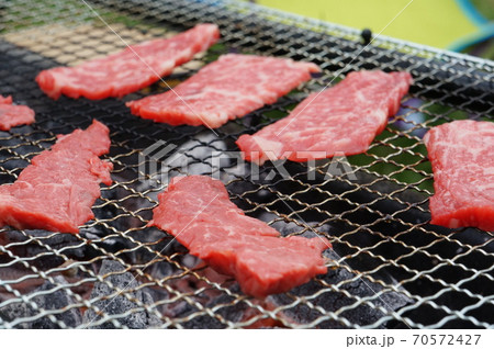BBQ 肉 野外 アウトドア BBQ 肉 野外 アウトドア 70572427