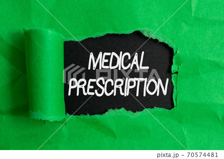Handwriting text writing Medical Prescription Handwriting text writing Medical Prescription 70574481