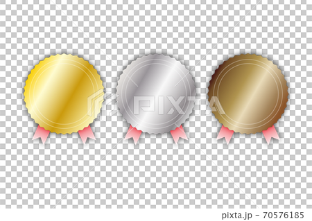 金銀銅のメダル 70576185
