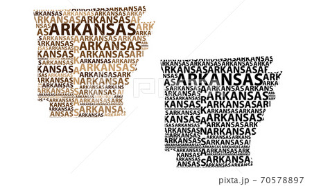 Arkansas map Arkansas map 70578897