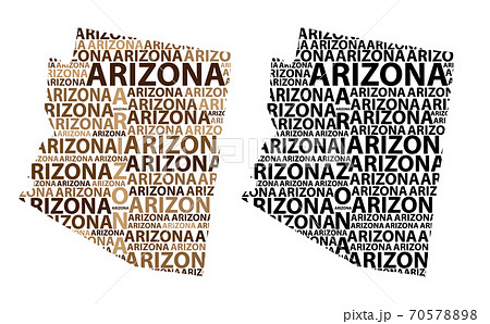 Arizona map 70578898