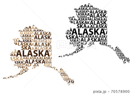 Alaska map Alaska map 70578900