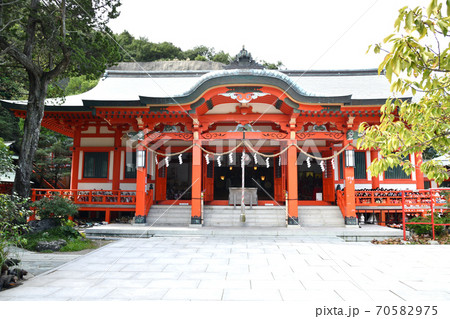 淡嶋神社本殿　(和歌山市加太) 70582975