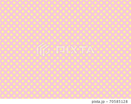 背景 ドット ピンク 黄 のイラスト素材