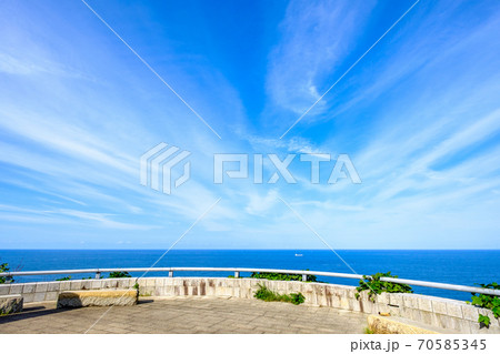 蒲入ロードパークから日本海の眺め（京都府与謝郡伊根町） 70585345