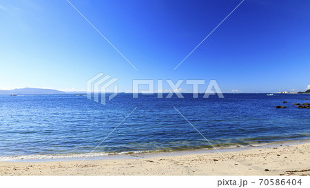 東京湾の観光地浦賀水道の神奈川県横須賀市走水・観音崎の夏 東京湾の観光地浦賀水道の神奈川県横須賀市走水・観音崎の夏 70586404