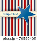 usa background with stars and decorative frames 70590405