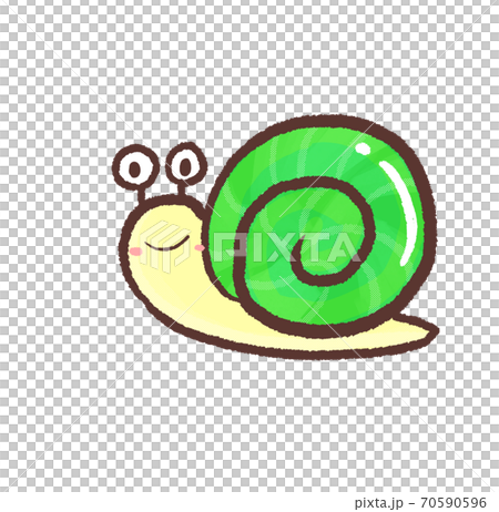 R もっとメルヘンな水族館 カタツムリgのイラスト素材