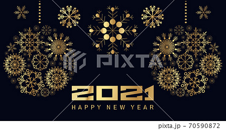 2021 Happy New Year banner 5 70590872