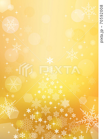 クリスマスの背景ゴールド 70592008