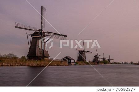 Dutch windmills at Kinderdijk 70592577