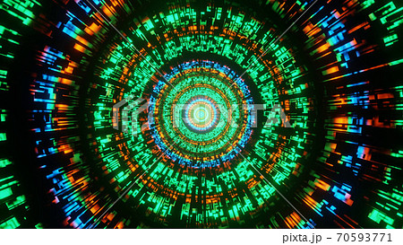 Boundless Advance Radial Port 4k uhd 3d illustration background 70593771