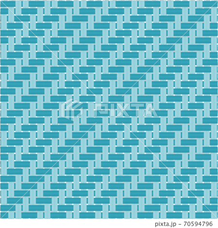 Aya編織，雙面對角線圖案，四張，紡織品，經線白色靛藍，緯線顏色，布料，浴室床，日本傳統顏色，日本顏色，日本風格圖像背景素材 70594796