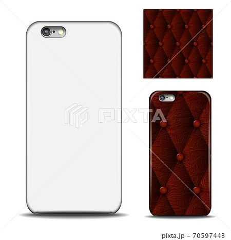 Download Phone cover. Reverse side of smartphone....のイラスト素材 ...