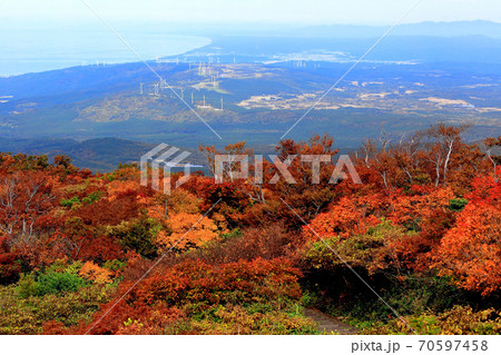 鳥海山紅葉 鳥海山紅葉 70597458