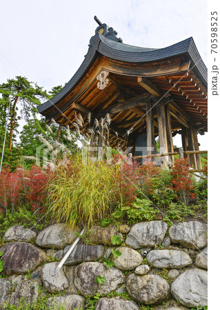 大町市　霊松寺鐘楼 70598525