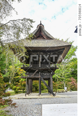 大町市　霊松寺山門 70598814