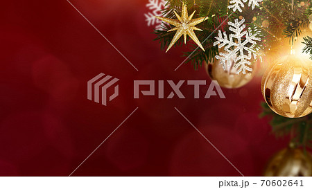 クリスマスのイメージ的な背景 - 複数のバリエーションがあります 70602641