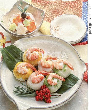 海老しんじょ　正月料理 70602732