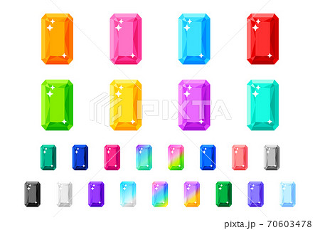 宝石／ラディアントカット 70603478