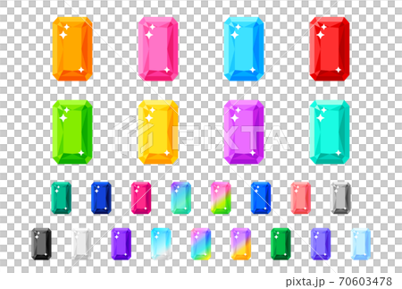 宝石／ラディアントカット 70603478