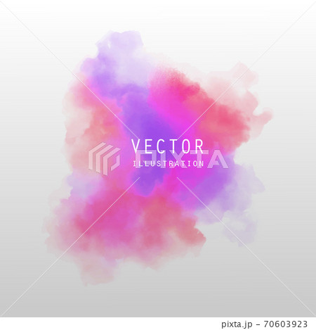 Abstract vector watercolor background. Art illustration. Abstract vector watercolor background. Art illustration. 70603923